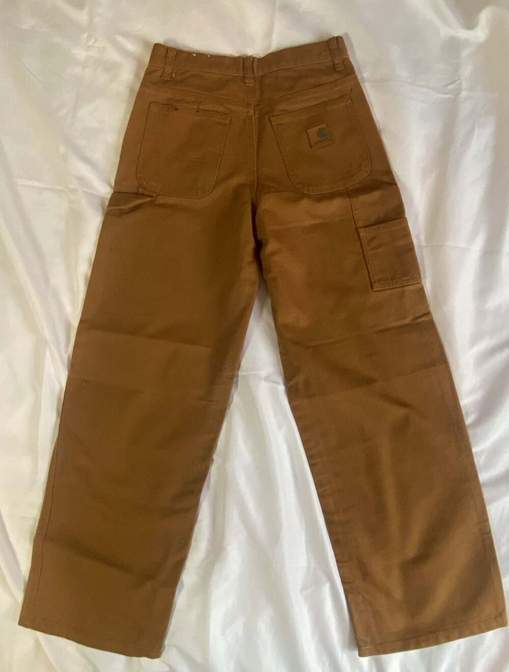 Carhartt Utility Pants Size 12 Brown Canvas